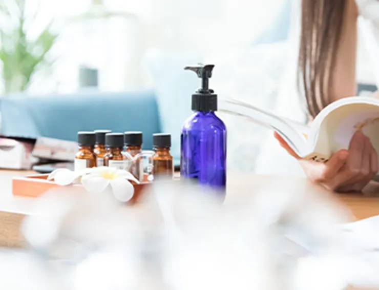 リラックス効果や集中力を高める効果がある